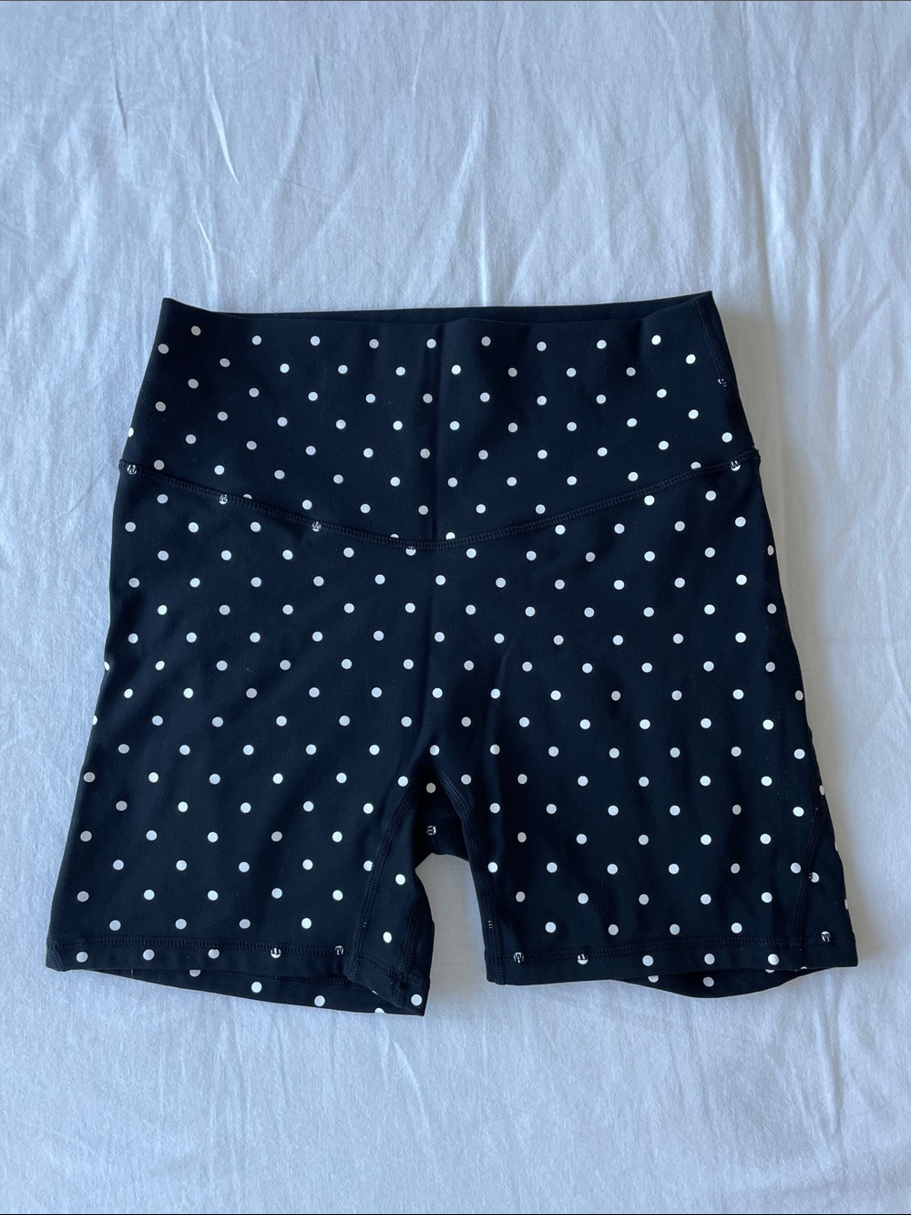 ACTA polka dot biker shorts